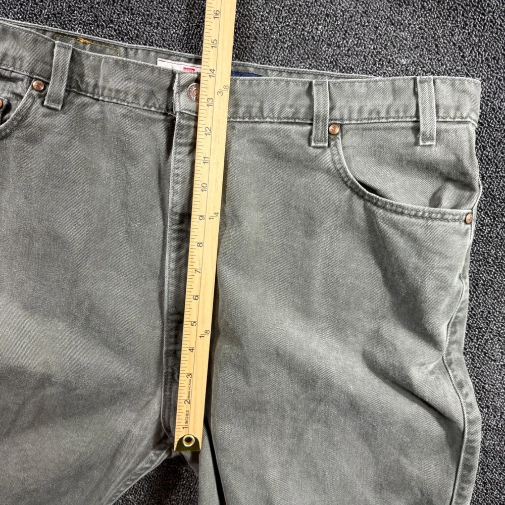 Vintage‎ Levi's 540 Relaxed Fit Jeans Men's 42x30 Olive USA Made 90s Orange Tab